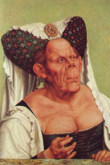 Quentin Matsys A Grotesque Old Woman Norge oil painting art